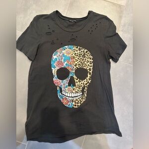 Distressed Skull Tee
